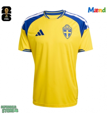 Sverige Replika Hjemmebanetrøje VM 2026 Kortærmet